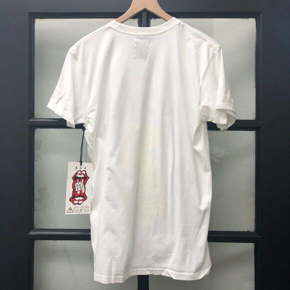 New UNIF x Bad Acid Smiley Face Tee - Size S - Picture 5 of 5